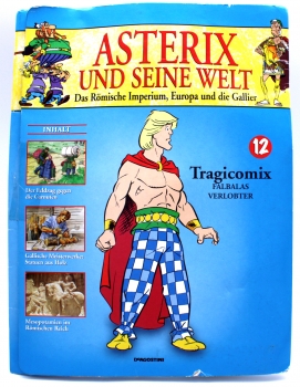 Asterix und seine Welt: Das Römische Imperium, Europa und die Gallier Skulpturen Sammler-Ausgabe Nr.12 : Tragicomix - Falbalas Verlobter-